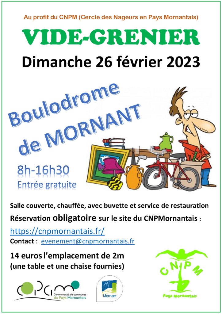 Brocante CNPM 26 février 2023