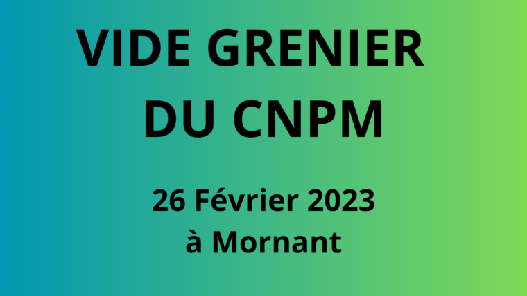 Vide grenier dimanche 26 février 2023