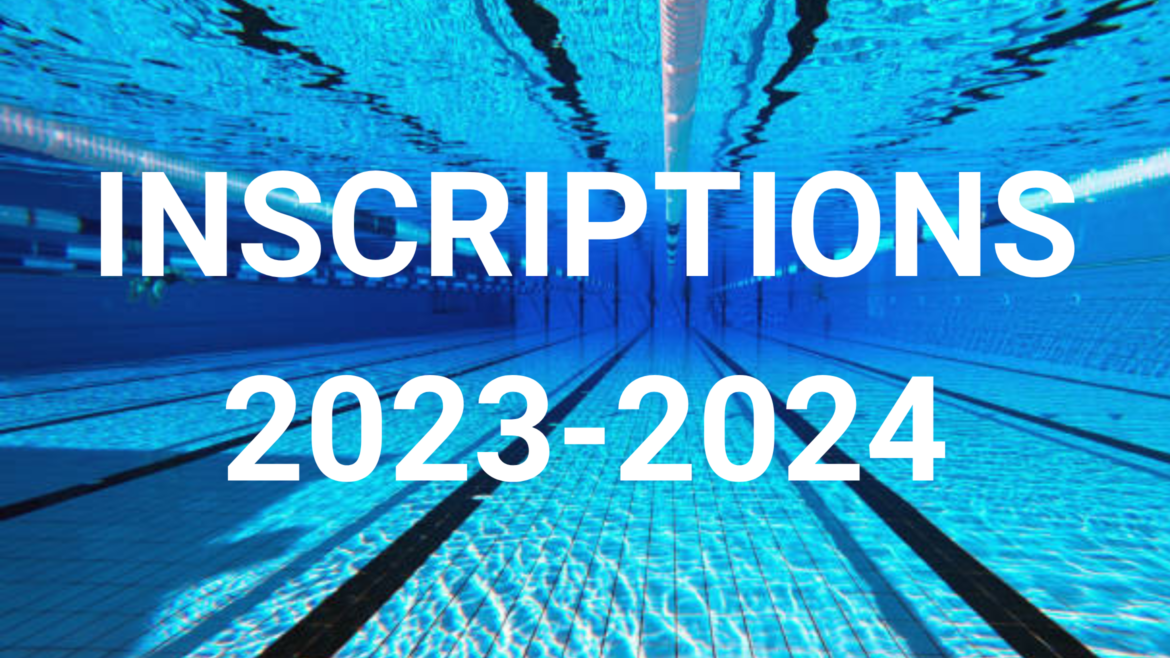 Les inscriptions 2023-2024 sont ouvertes!