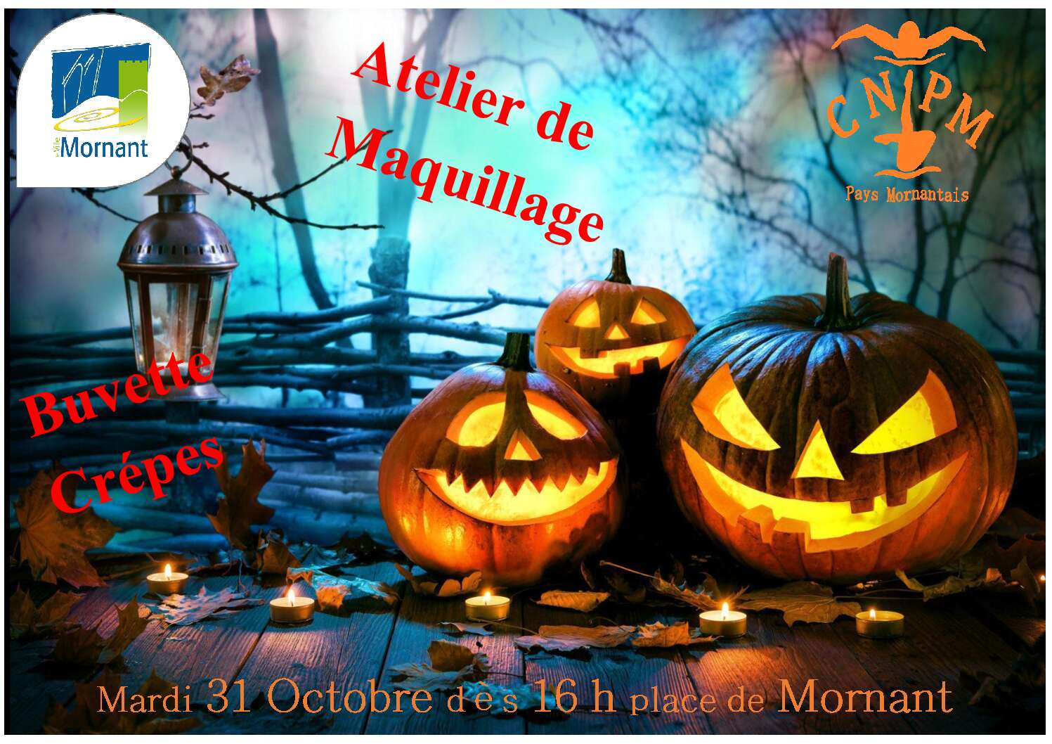 Animations Halloween à Mornant