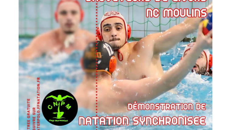 Démonstration de natation artistique à Givors