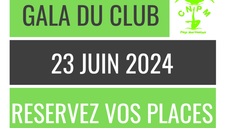 Gala du club – Dimanche 23 juin 2024